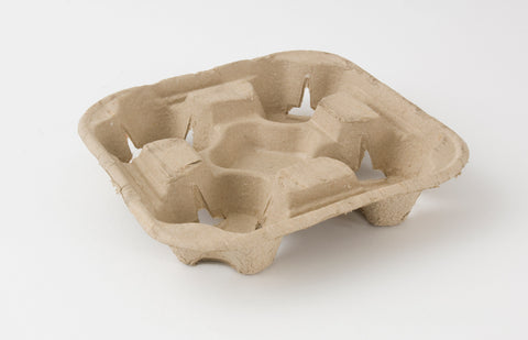 4 CUP CARDBOARD CARRY TRAY X 260