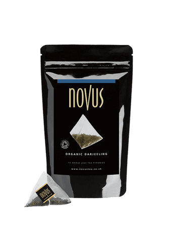NOVUS TEAS ORGANIC DARLEEING PYRAMID TEABAGS X 100