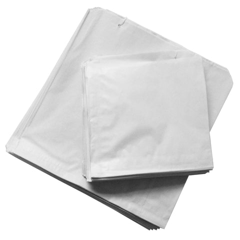 WHITE SULPHITE FOOD BAGS 12" x 12"   x   500